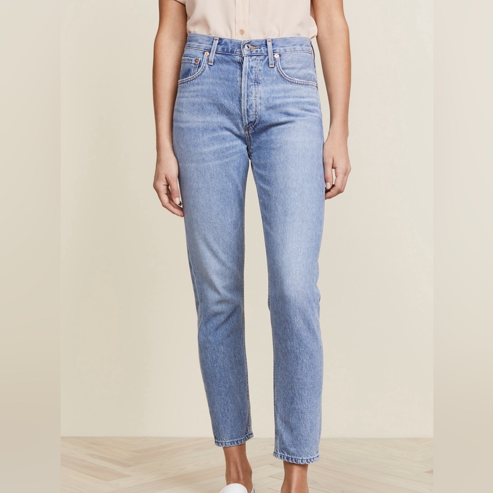 Agolde Jamie High Rise Classic Jeans